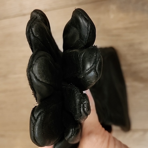 Harley-Davidson Gloves Black Leather Padded Motorcycle Riding Ladies Size Small - Picture 12 of 12